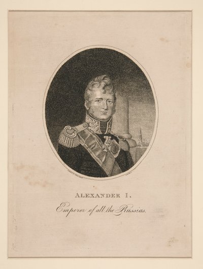 Alexander I, Emperor of All the Russians by Amos Doolittle