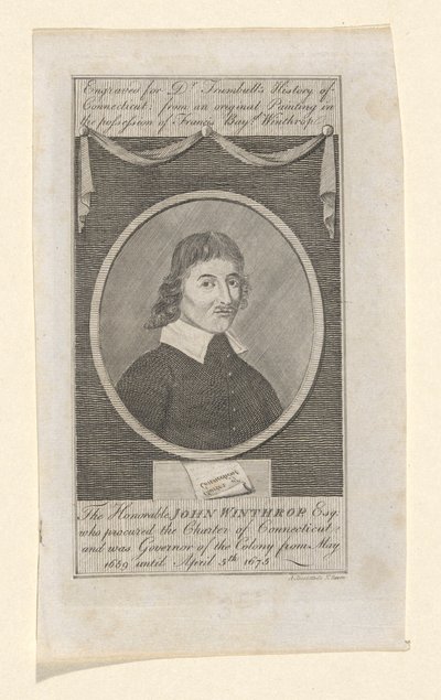 Portrait of John Winthrop by Amos Doolittle