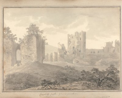 Views in England, Scotland and Wales: Caerphilly Castle, Glamorganshire by Amos Green