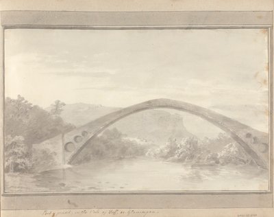 Pont Y Pridd, in the Vale of Taff or Glamorgan by Amos Green