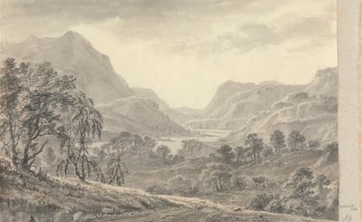 Views in England, Scotland and Wales; Tour in Scotland: Near Wyburn Lake by Amos Green