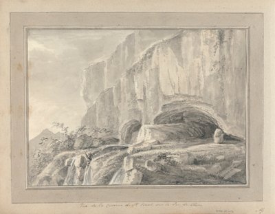 Views in England, Scotland and Wales: Vue de la Caverne de St. Beat, sur le Lac De Thun by Amos Green