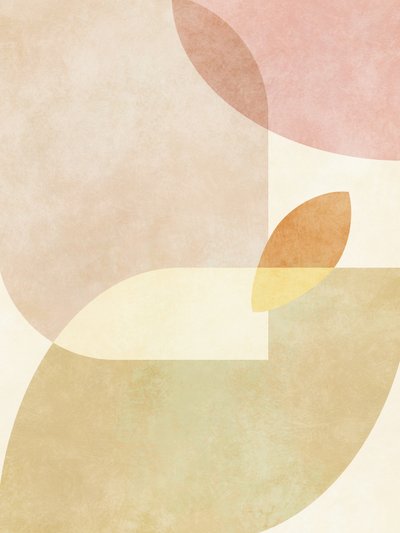 Aqua Shapes1 Copy by Ana Rut Bre