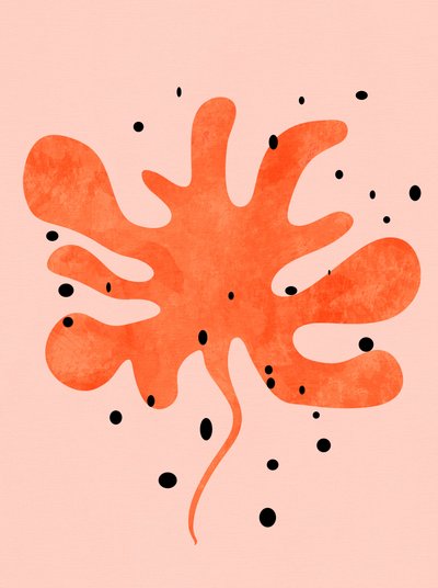 Watercolor Miro Shapes Copy by Ana Rut Bre