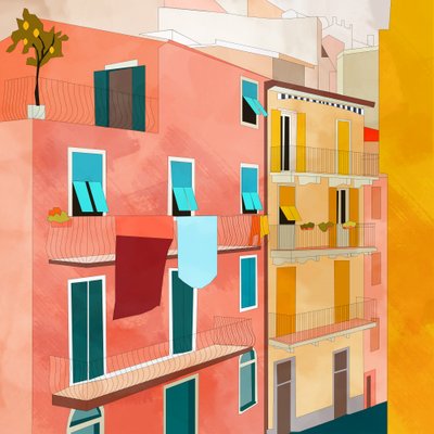 Little Italy Houses by Ana Rut Bre