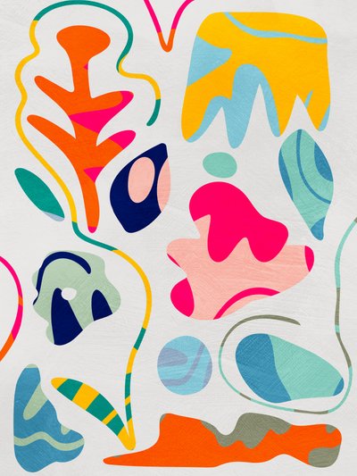 Matisse Inspired Shapes by Ana Rut Bre