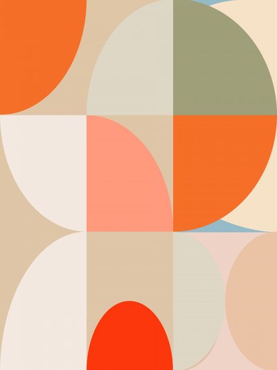 Mid Century Pastel 12 by Ana Rut Bre