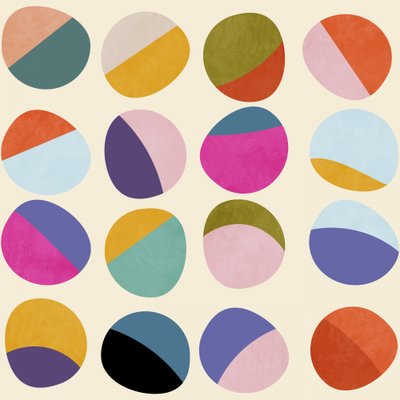 Pattern3 Mid Colorful 6 Copy by Ana Rut Bre