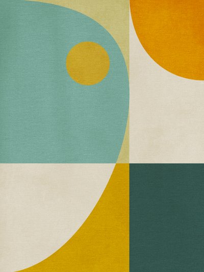 Rainbow Plus Shapes 10 by Ana Rut Bre