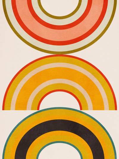 Rainbow Suns 6 by Ana Rut Bre