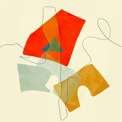 Shapes & Lines 4 by Ana Rut Bre