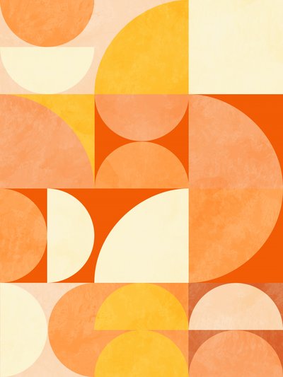 Spring Mid Rhapsody Orange 3 by Ana Rut Bre