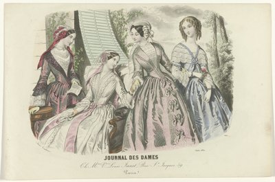Journal des Dames, June 1850, No. 1608 by Anaïs Colin Toudouze
