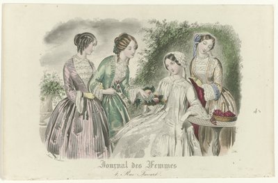Journal des Femmes, ca. 1850: 4, Rue Favart by Anaïs Colin Toudouze