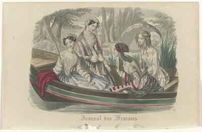 Journal des Femmes, ca. 1850, No. 1546 by Anaïs Colin Toudouze