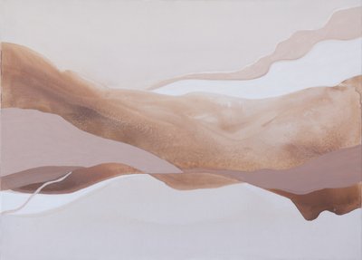 Neutral Desert Landscape by Anastasiya Devochkina