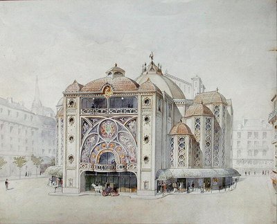 Design for an Ideal Theatre by Anatole de Baudot