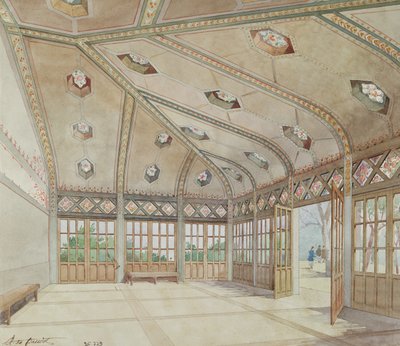 Lycee Victor Hugo, Paris, 1894 by Anatole de Baudot