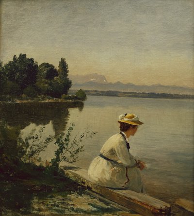 Near Leoni on Lake Starnberg by Anders Andersen Lundby
