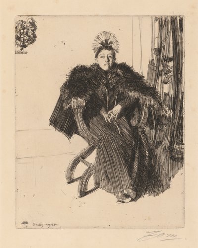 Isabella Stewart Gardner by Anders Leonard Zorn