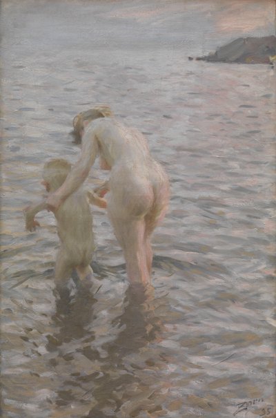 With Mother by Anders Leonard Zorn