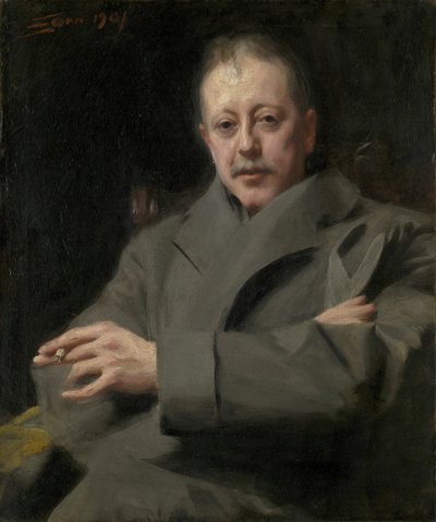 Portrait Study of a Man by Anders Leonard Zorn