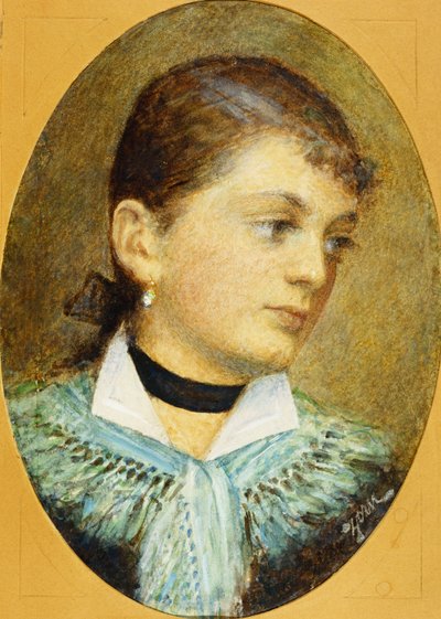 Portrait of Augusta Holzer by Anders Leonard Zorn