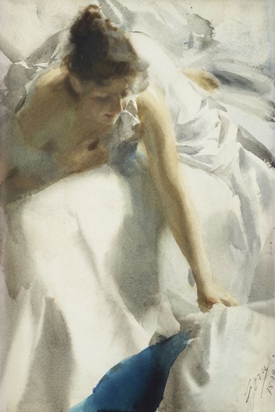 Awakening, Boulevard Clichy by Anders Leonard Zorn