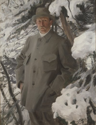 The painter Bruno Liljefors by Anders Leonard Zorn