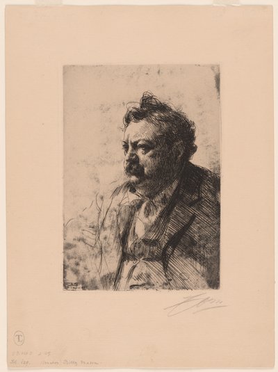 William Ernest Mason by Anders Leonard Zorn