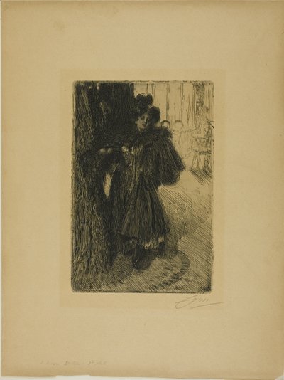 Night Effect II by Anders Leonard Zorn