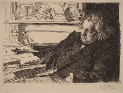 Ernest Renan by Anders Zorn