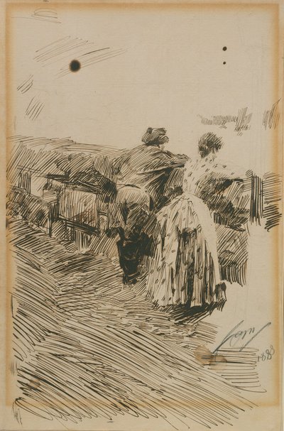 Fishermen in St Ives by Anders Zorn