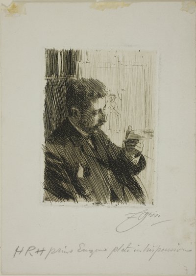H. R. H. Prince Eugen of Sweden by Anders Leonard Zorn