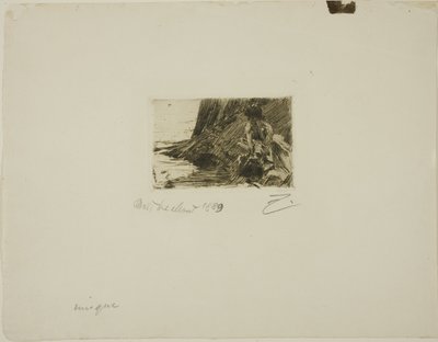 The Little Bather by Anders Leonard Zorn