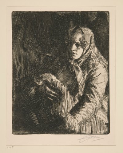Madonna (A Mother) by Anders Leonard Zorn