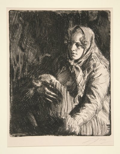Madonna by Anders Zorn