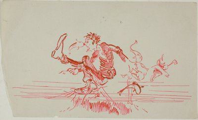 Man Attacked by Several Fish by Anders Zorn