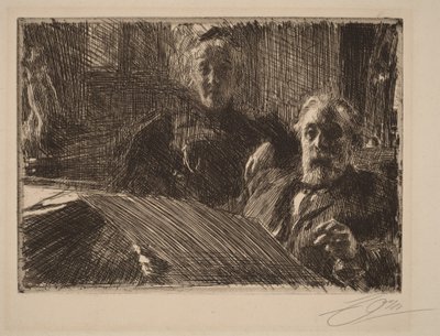 Mr. and Mrs. Furstenburg by Anders Zorn