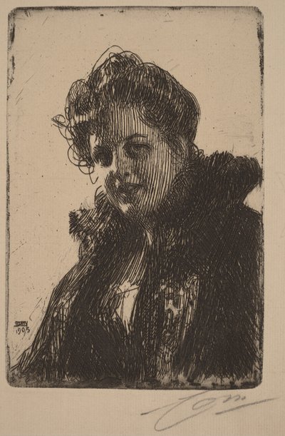 Mrs. Granberg by Anders Zorn