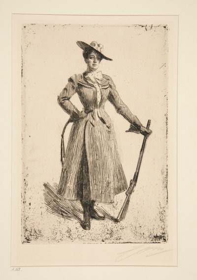 Mrs. Thompson Seton by Anders Leonard Zorn