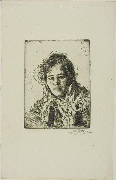Young Girl from Mora (Kråkberg