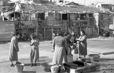 Crotone, Women at the Fountain by Ando Gilardi