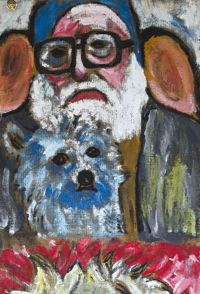 Self Portrait with Lisa by Ando Gilardi