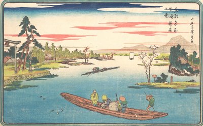 A View of Late Spring at Masaki by Ando Hiroshige