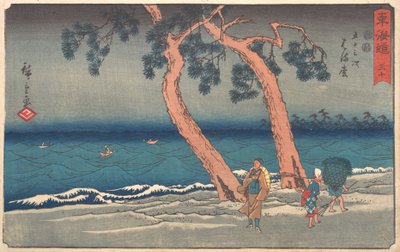 Hamamatsu Station by Ando Hiroshige
