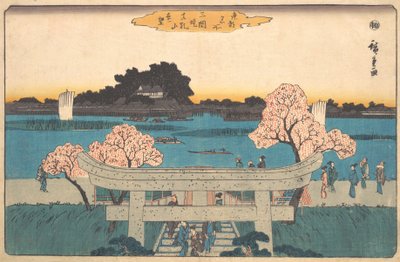 Mimeguri Zutsumi Matsuchiyama Embo, ca. 1842 by Ando Hiroshige
