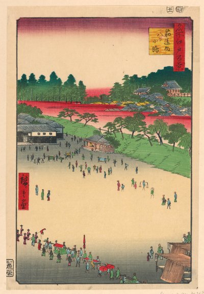 Yatsukoji Junction at Suji-chigai from the Series One Hundred Famous Views of Edo by Ando Hiroshige