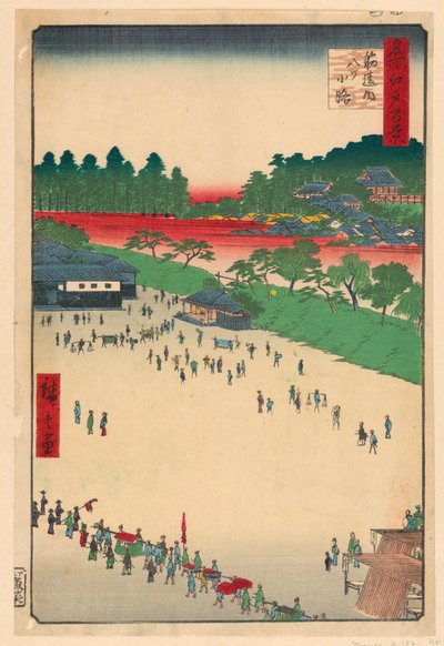 Yatsukoji Junction at Suji-chigai from the Series One Hundred Famous Views of Edo by Ando Hiroshige
