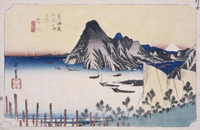 A View of Imagiri by Ando or Utagawa Hiroshige